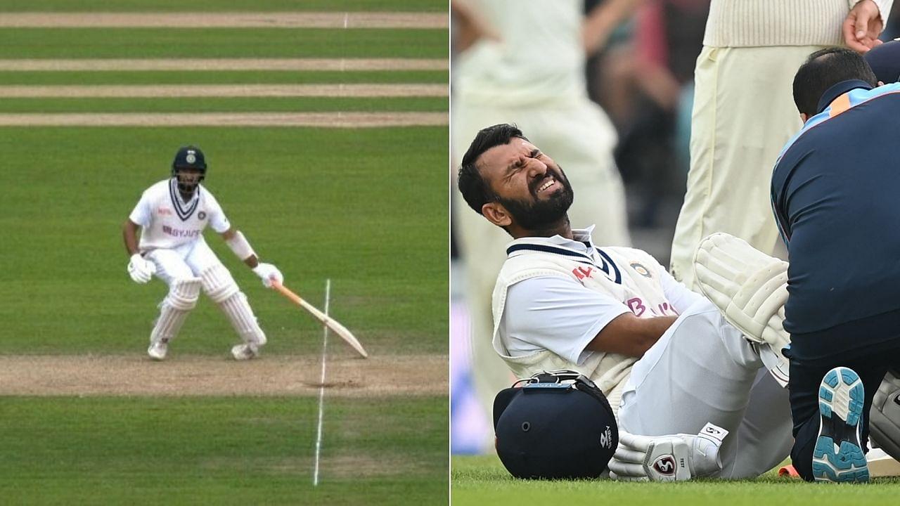 Pujara injury: Cheteshwar Pujara twists ankle while returning for the second run at The Oval