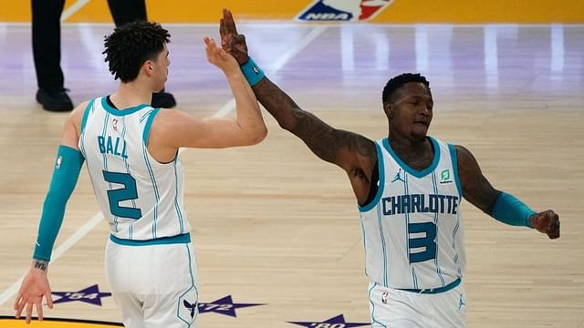 "What is the Charlotte Hornets' starting lineup going to look like next season?!": Clips release of LaMelo Ball and his teammates hosting some electrifying runs in Miami