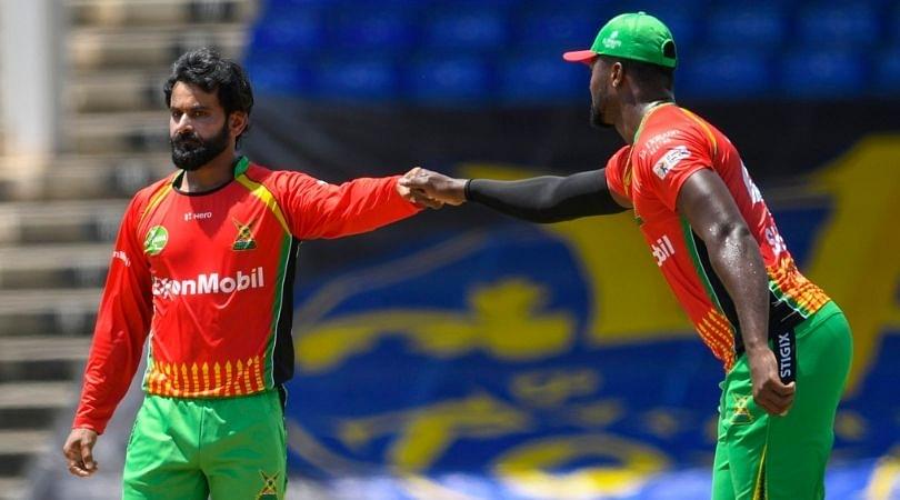SLK vs GUY Fantasy Prediction: St Lucia Kings vs Guyana Amazon Warriors – 2 August 2021 (St Kitts). Mohammad Hafeez, Imran Tahir, Faf du Plessis, and Roston Chase will be the players to look out for in the Fantasy teams.