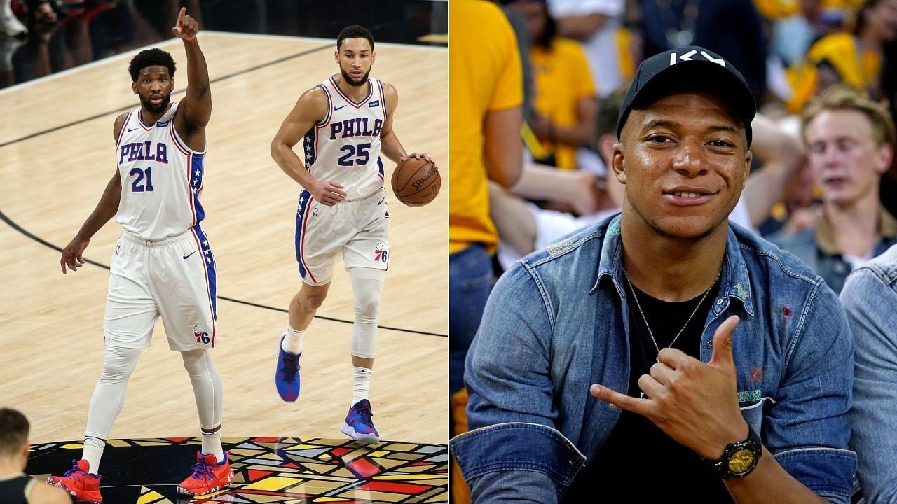 "We'll get Kylian Mbappe in January": Joel Embiid deflects Ben Simmons and Rich Paul's trade demands while talking up Real Madrid's prospects of landing PSG star