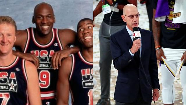 “Michael Jordan, Bill Russell, Magic Johnson and Larry Bird”: NBA Commissioner Adam Silver names the four former players on his Mt Rushmore