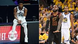 "Donovan Mitchell had a beer bottle thrown at him for supporting LeBron James": The Jazz star was in complete support of James' decision to join the Miami Heat