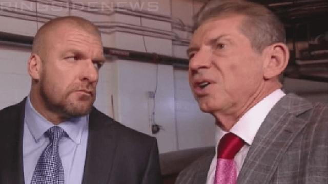 Triple H Vince McMahon