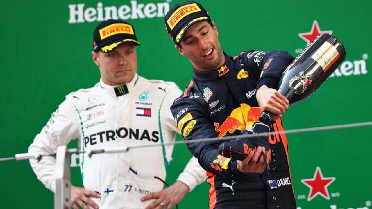 "Valtteri's pretty modest anyway" - Daniel Ricciardo is confident Valtteri Bottas can make a seamless transition from Mercedes to Alfa Romeo