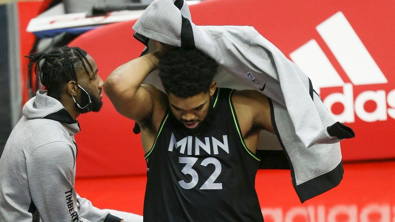 "SHUT YOU B**CH ASS UP!": Karl-Anthony Towns gets flamed for rightly calling out the anti-vaxxers community on NBA Twitter