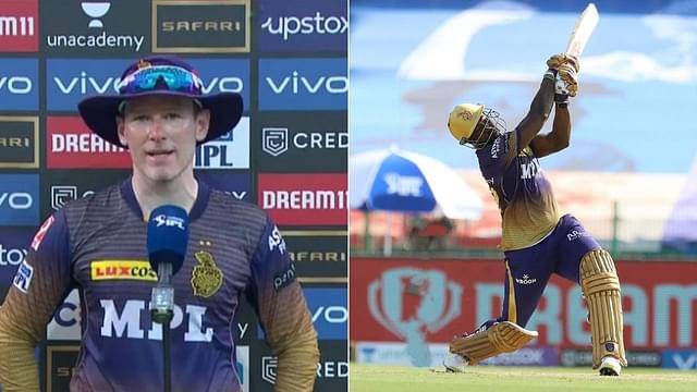"Hope Dre is okay": Eoin Morgan hopeful of Andre Russell to be injury-free ahead of Delhi Capitals clash