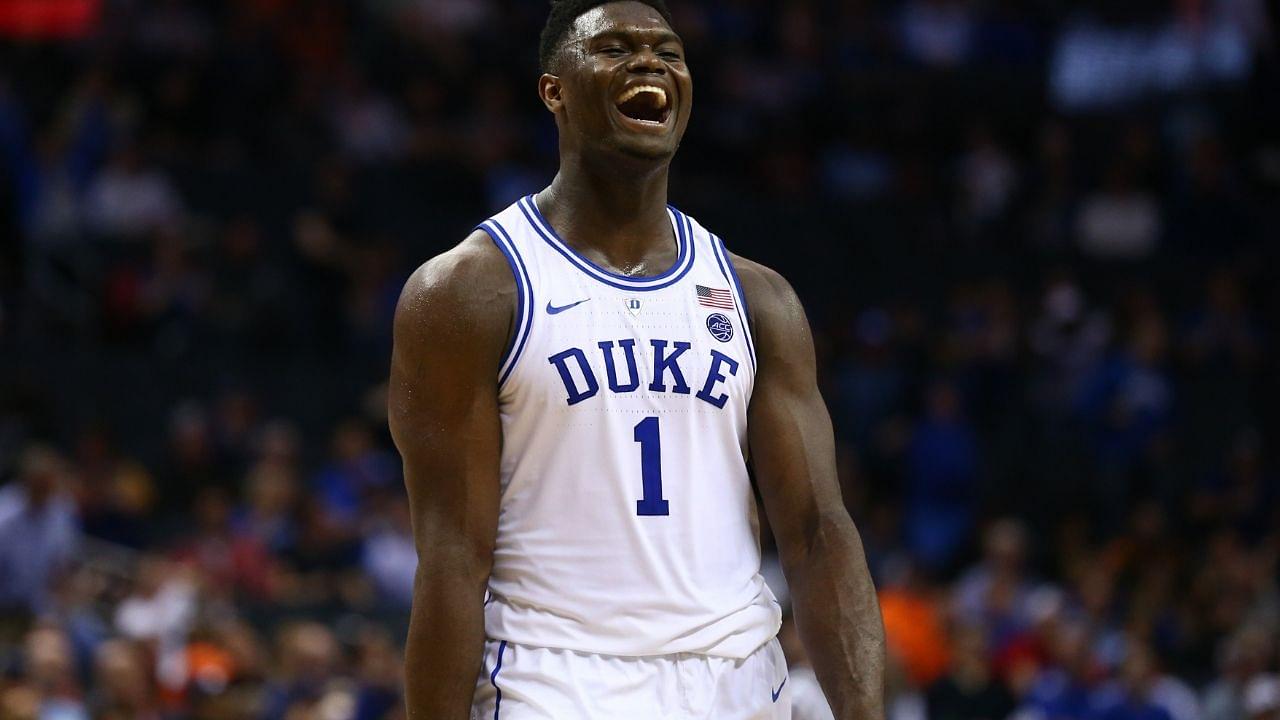 “Zion Williamson really almost popped the basketball during his Duke days”: When the Pelicans sensation almost deflated the ball during a college game