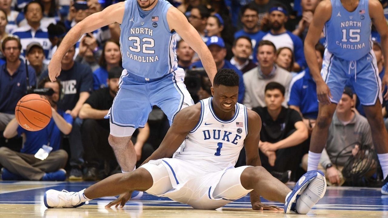 Duke player outlet zion shoe