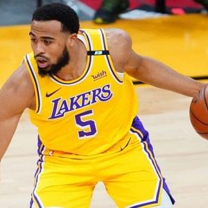 "NBA finna test Talen Horton Tucker for cr*ck!": NBA Twitter reacts as Lakers young star is caught looking older than LeBron James during Media Day