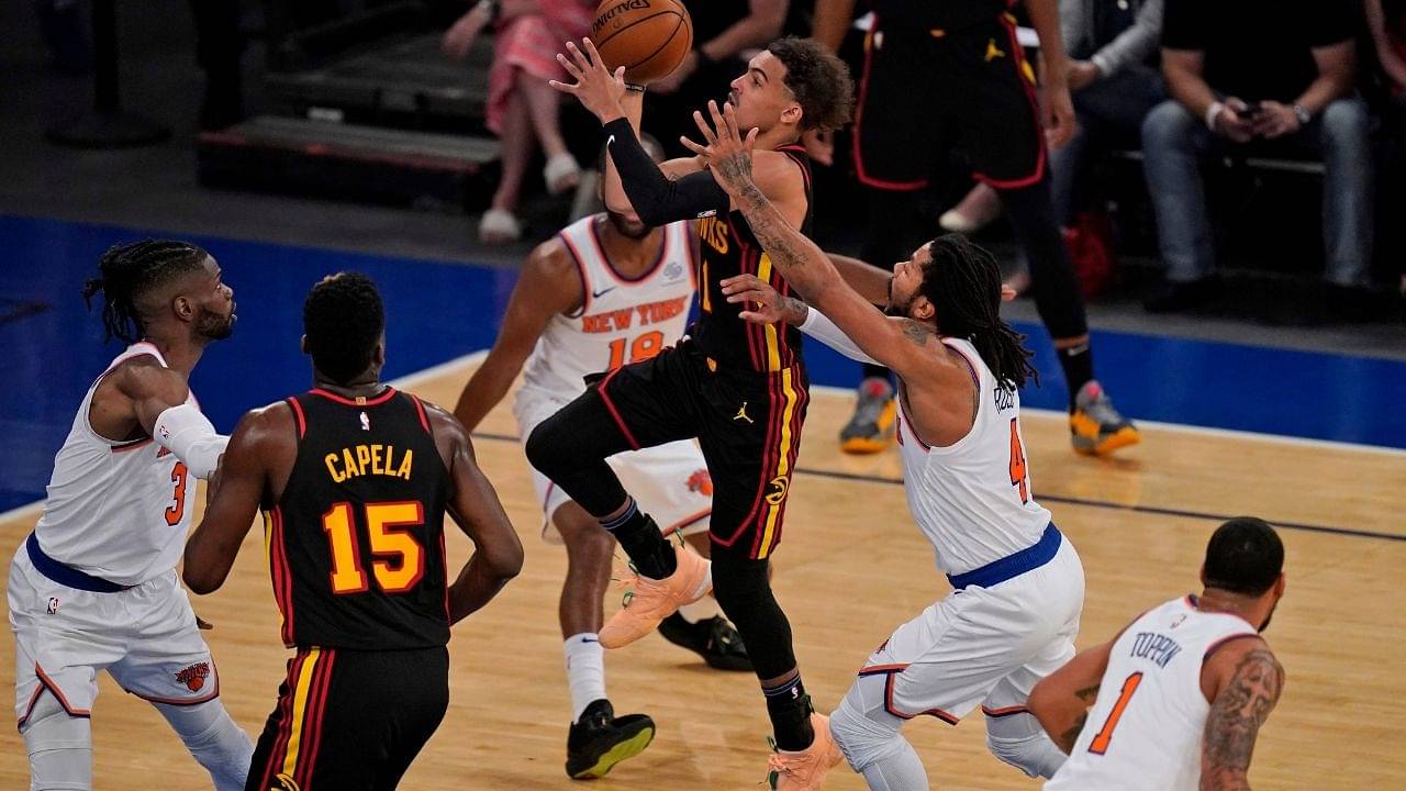"They're chanting 'Fuck you Trae Young!'": Hawks star's childhood friend describes how his Adidas sneaker debut and playoff debut game-winner vs Knicks at Madison Square Garden immortalized the moment