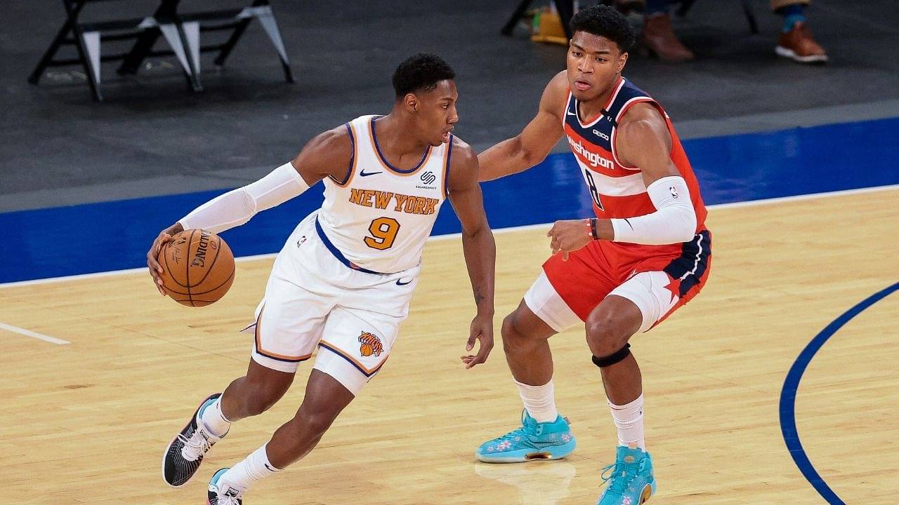 "RJ Barrett ran more than any other NBA player in 2020-21": Knicks youngster tops list including Julius Randle and Buddy Hield