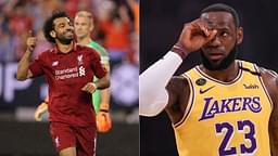 "Mohammad Salah marks 150th Premier League appearance with another goal": LeBron James congratulates Liverpool legend ahead of their weekend win against Crystal Palace