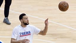"Ben Simmons better have Stephen Curry's jumpshot!": Shaquille O'Neal mocks the 76ers star while discussing the likelihood of him staying in Philadelphia past this offseason