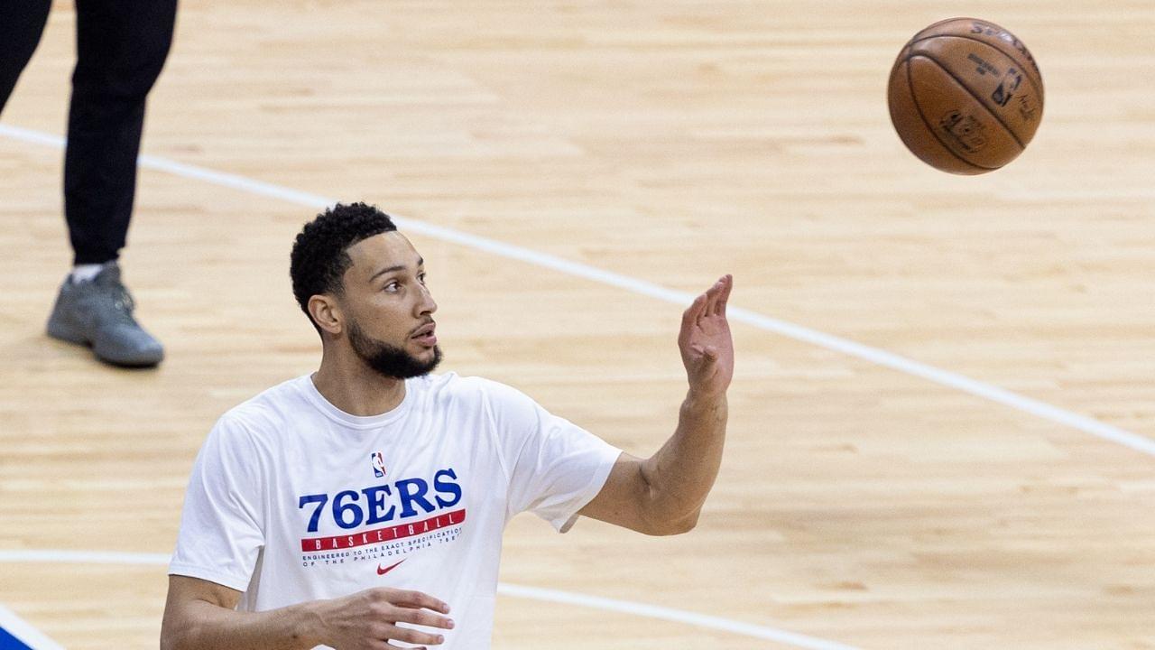 "Ben Simmons better have Stephen Curry's jumpshot!": Shaquille O'Neal mocks the 76ers star while discussing the likelihood of him staying in Philadelphia past this offseason