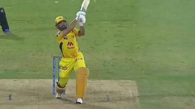 Dhoni last ball six today: MS Dhoni finishes off in style by hitting Siddarth Kaul for a six as CSK qualify for IPL 2021 playoffs