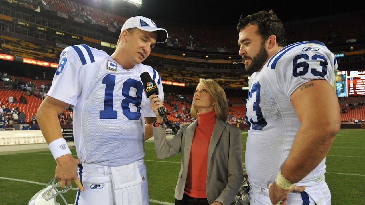 "If Peyton Manning Knew You Were BSing, He'd Undress You Then and There": Jeff Saturday Recounts How The Sheriff Would Hold His Teammates And Coaches To Crazy Standards