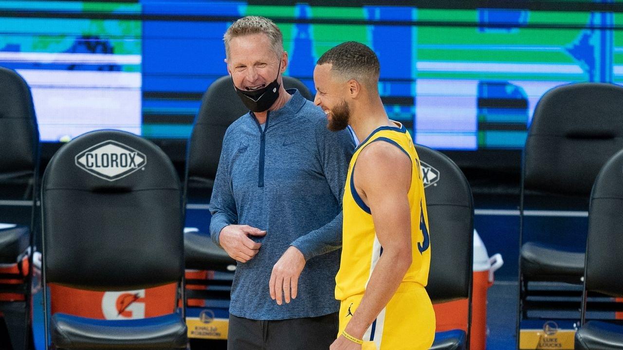 "Steve Kerr subs me out as soon as I feel a rhythm going!": Warriors' Stephen Curry shows his dissatisfaction with the new rotation pattern set by the Head Coach