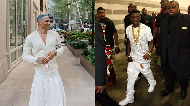 "You might like Russell Westbrook's game, but his dressing style ain't cool": Rapper Boosie Badazz cautions parents against the Lakers star's fashion influence