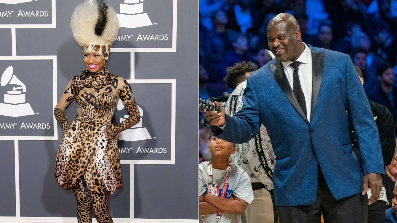 “I’m B-I-G, Nicki Minaj will you marry me?”: When Shaquille O’Neal got rejected by the famous rapper while hilariously freestyling on the sets of NBA on TNT