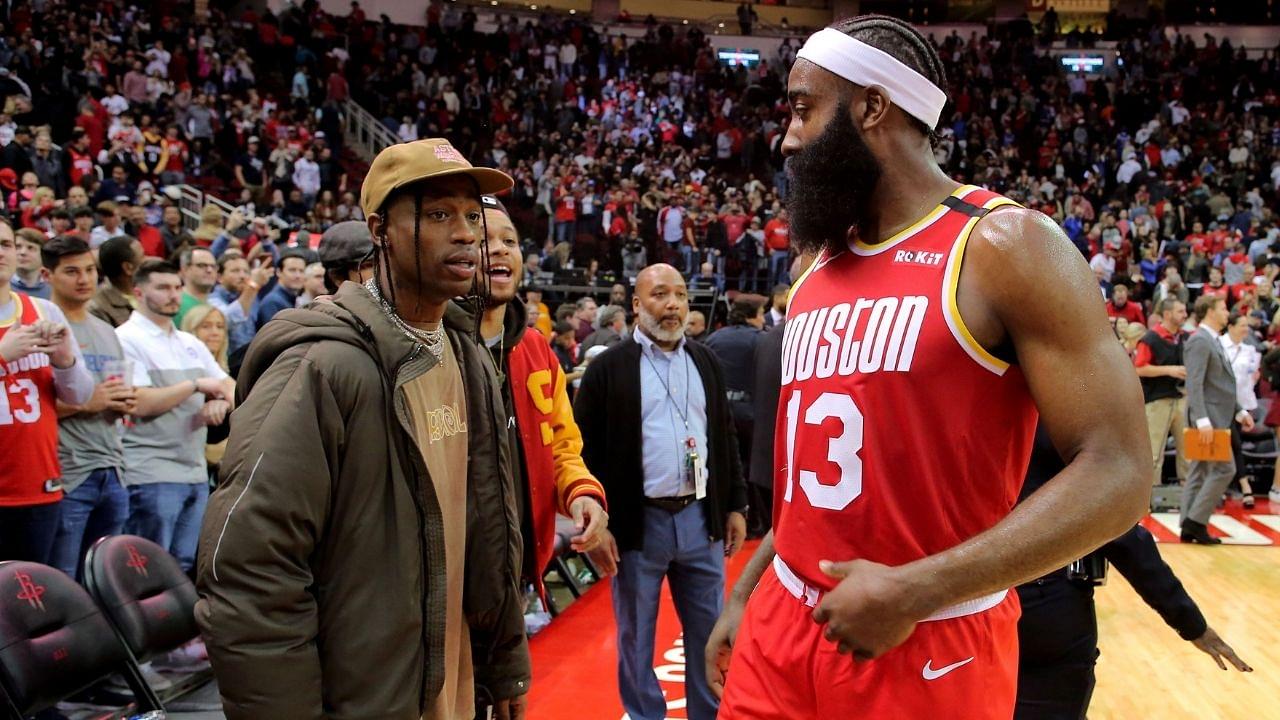 "Travis Scott is the rapper who resembles me the most": When James Harden picked out fellow H-Town legend as a hip hop artist like himself