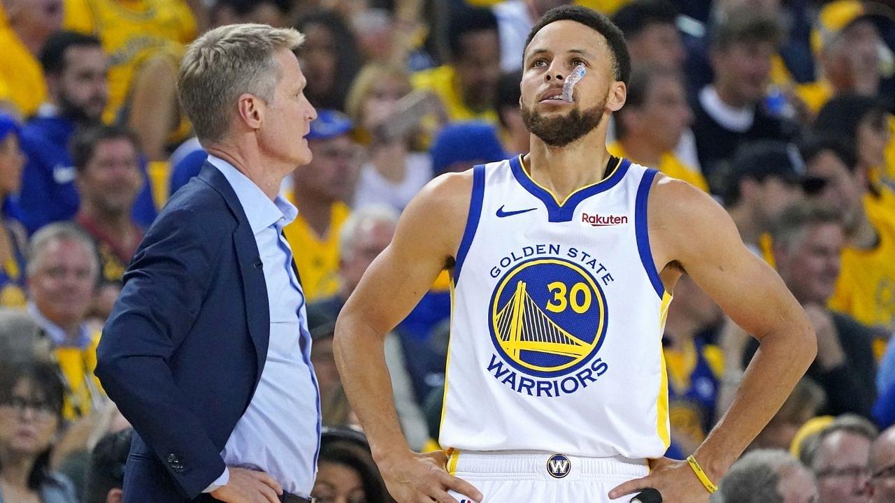 "Stephen Curry had 19 first half minutes... Felt strongly about resting him": Warriors' Head Coach Steve Kerr answers the one question crossing everyone's mind after loss to the Grizzlies