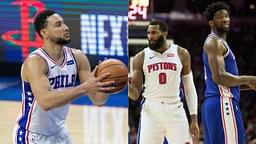 Joel Embiid throws subtle shade at Ben Simmons while praising his new teammate and former Pistons All-Star