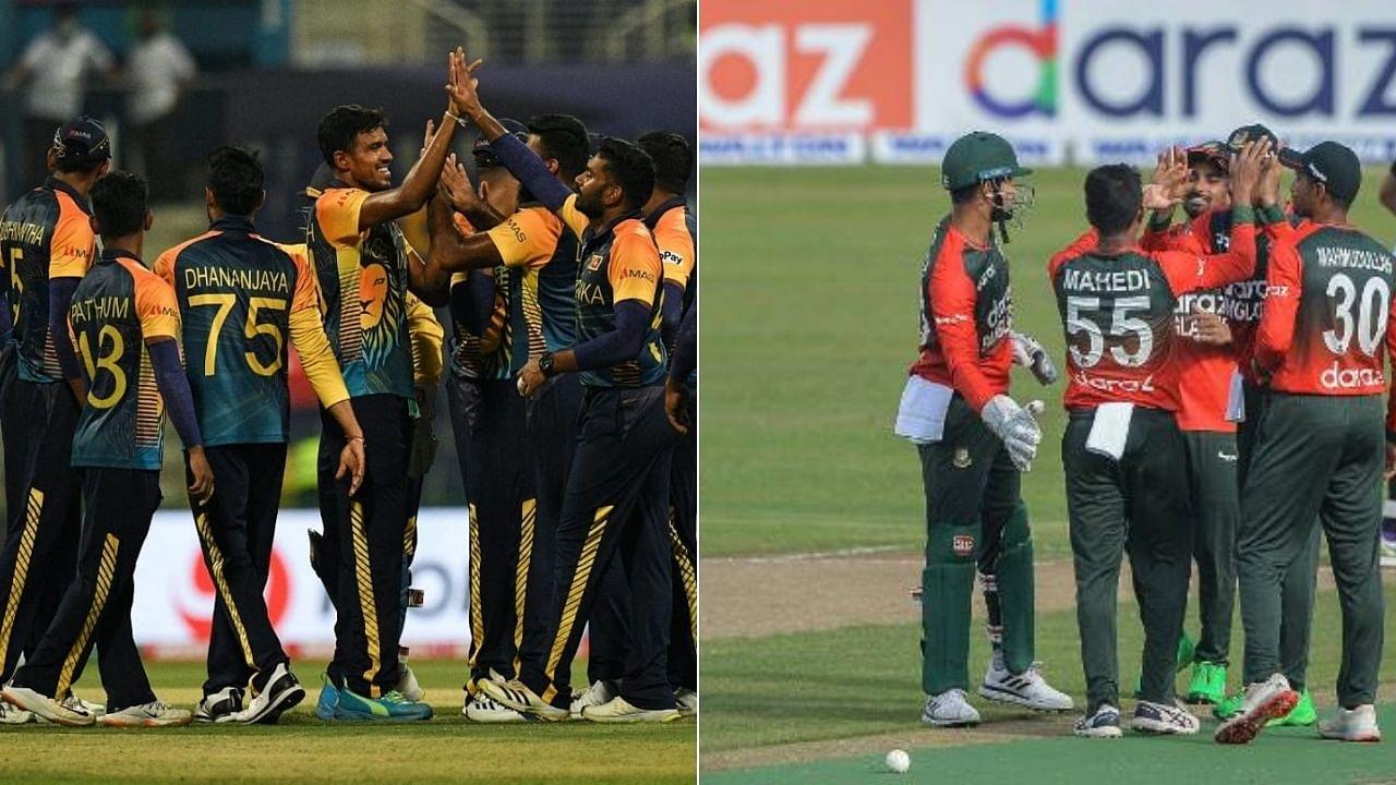 SL vs BAN Head to Head Records in T20Is | Sri Lanka vs Bangladesh Stats | Sharjah T20I