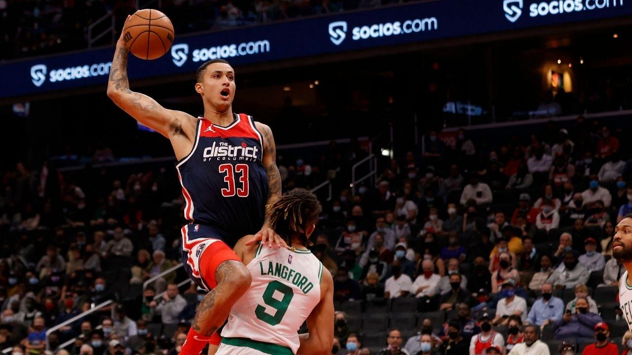 "Jaylen Brown had me f**ked up, man!": Wizards' Kyle Kuzma hilariously admits what was happening during his unique spin-defense against the Celtics