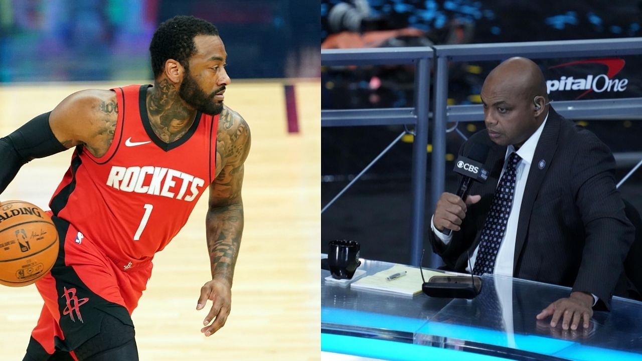 "This dude getting a $100M to sit at home, and I'm working like a dog down here for peanuts": Charles Barkley throws some shots at John Wall for sitting out games for the Houston Rockets