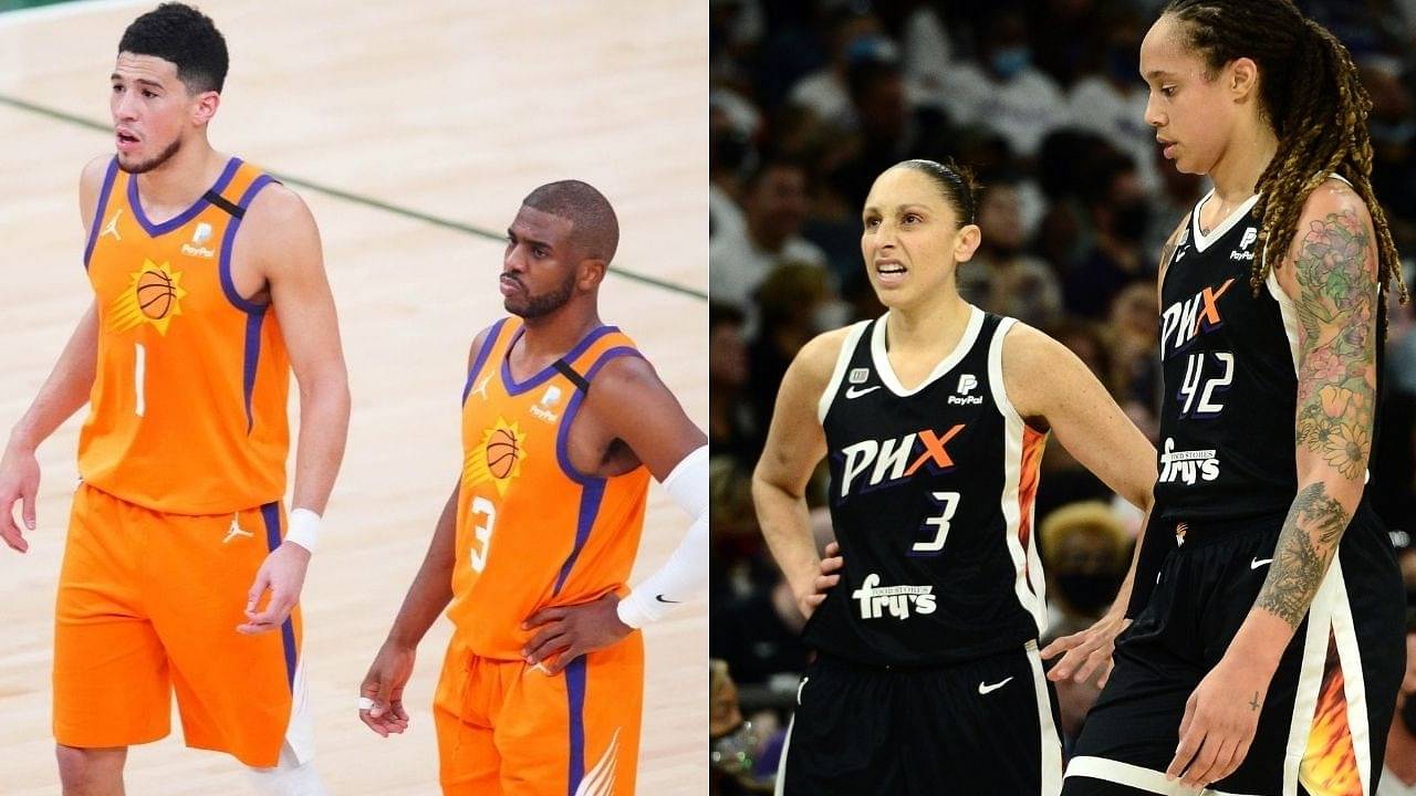 “Devin Booker and Diana Taurasi both failed to bring the championship to their city”: NBA Twitter mocks the two Phoenix teams as the Mercury lose the WNBA Finals to Candace Parker and co.