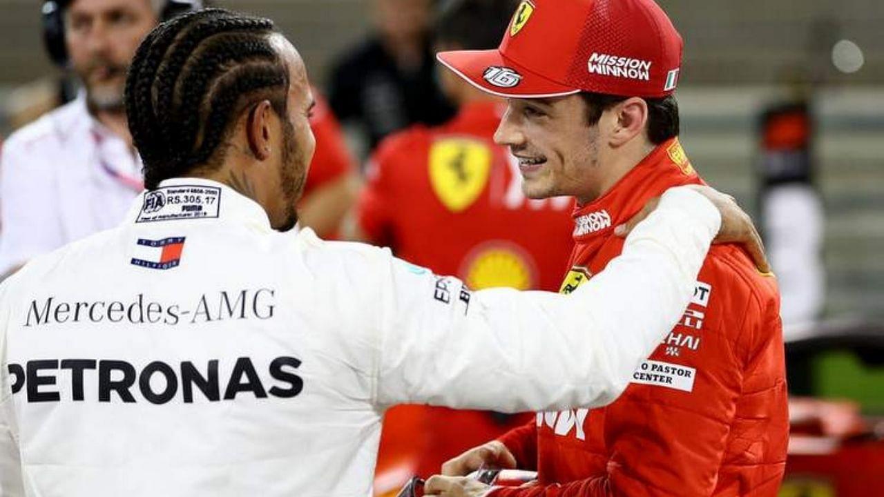"He’s become a leader in a phenomenal team" - Lewis Hamilton in awe of Charles Leclerc; wants to race more with the Ferrari star in the future