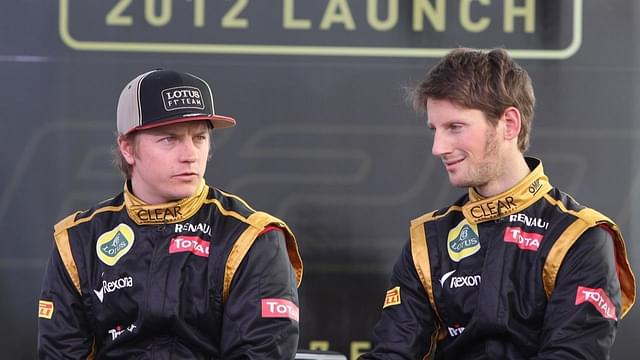 “Let’s have no BS between us” - Romain Grosjean reveals fascinating first conversation with Lotus teammate Kimi Raikkonen
