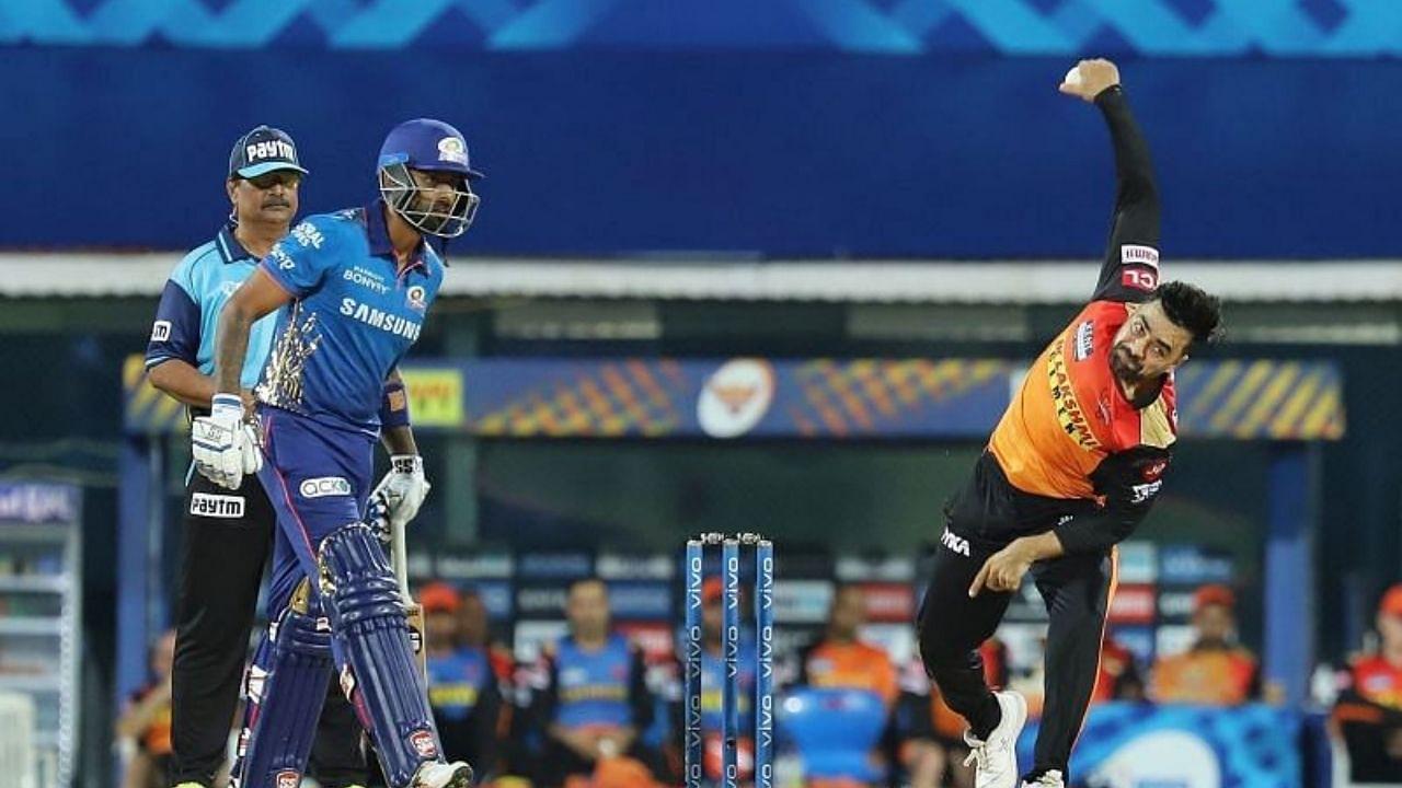 SRH vs Mumbai Head to Head in IPL history | Sunrisers Hyderabad vs Mumbai Indians stats | IPL 2021 Match 55