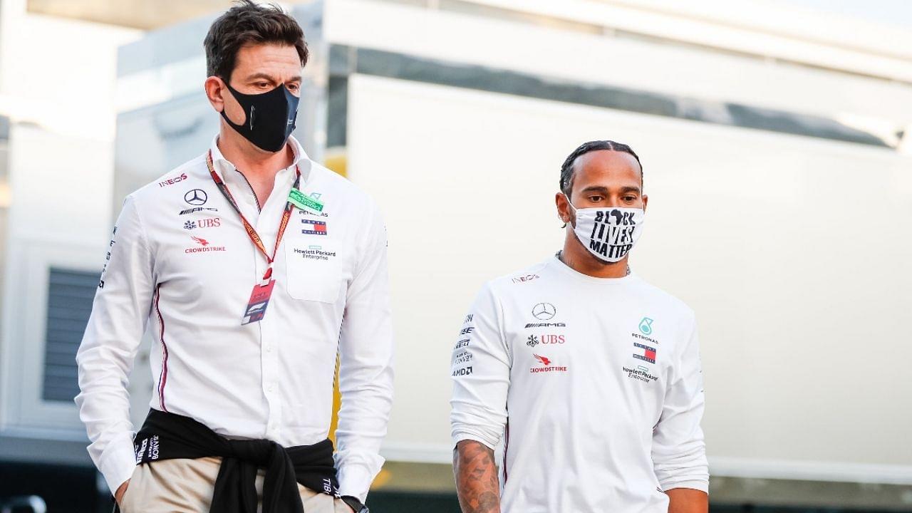 "I'm in daily dialogue with him": Mercedes boss Toto Wolff admits he is trying to convince Lewis Hamilton to come back to F1 next year