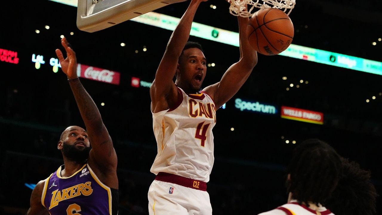 “Evan Mobley put LeBron James on a poster!”: Cavaliers rookie jams it over the Lakers superstar en route to the purple and gold’s comeback