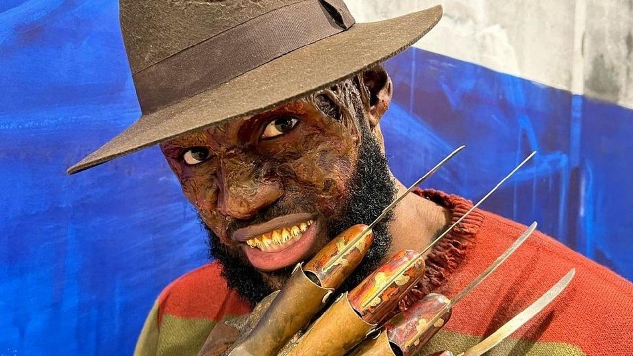 “LeBron James really looking scarier off the court than on the court”: NBA Twitter reacts as the Lakers superstar’s dresses up as Freddy Krueger for Halloween
