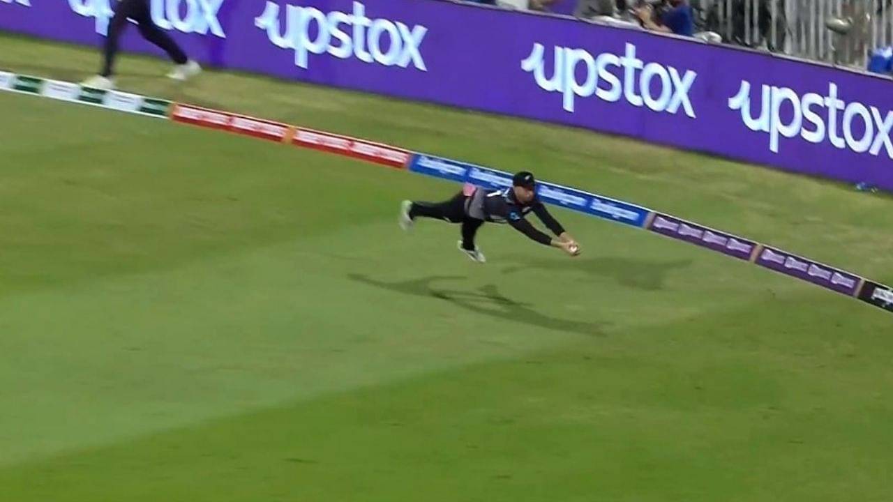 "Unreal catch": Devon Conway's airborne catch to dismiss Mohammad Hafeez impresses Harbhajan Singh