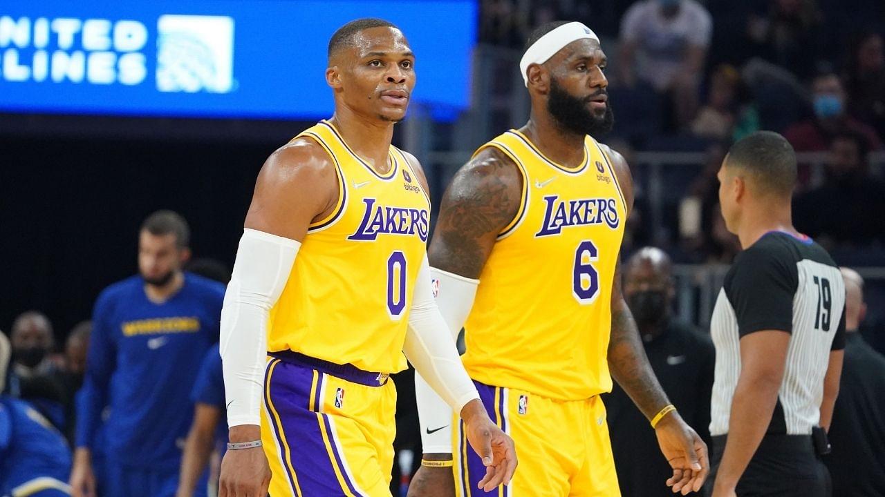 "LeBron James should be the PG over Russell Westbrook!": Skip Bayless criticized the Lakers' superstar over his bizarre turnovers and weak showing in preseason games