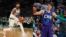 "He Can Get The House Of Highlights, We got the win": Marcus Smart responds to getting crossed over by LaMelo Ball in a Celtics OT win over the Hornets