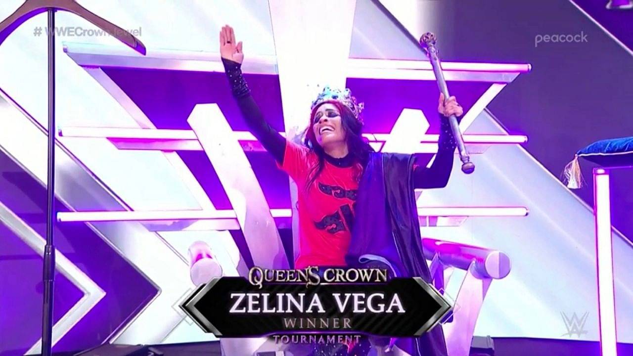 Zelina Vega reveals what Vince McMahon told her after winning the Queen's Crown tournament