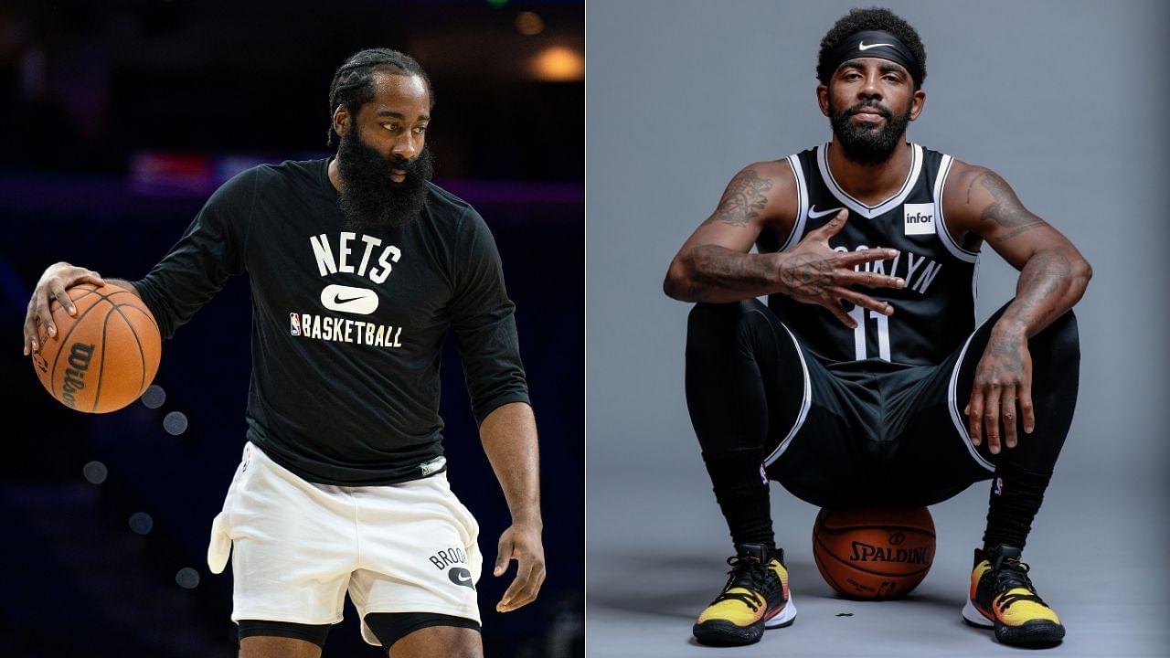 "We all love Kyrie Irving, but we've got a job to do": James Harden warns Nets superstar of the consequences of him not obeying New York City vaccine mandate