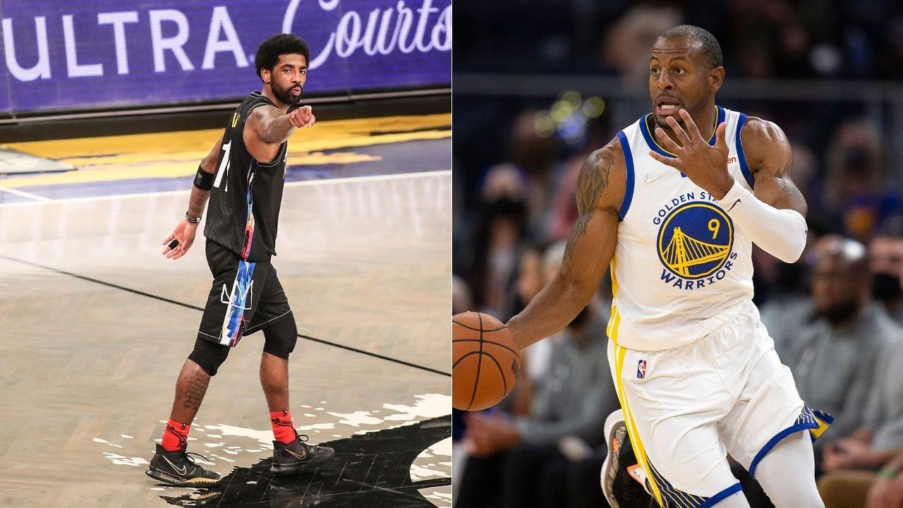 "Kyrie Irving ain't top 75? That's good, he's top 20 at least": Andre Iguodala heaps huge praise on Nets star after his omission from NBA 75 list
