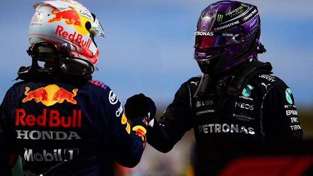 "Probably something Lewis [Hamilton] hasn’t had throughout his career"– Christian Horner thinks Max Verstappen is a titan 7 time world champion never faced before