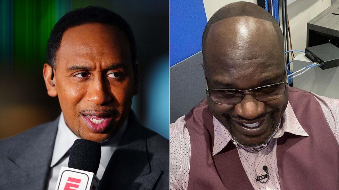 "I'm rocking my hairline like Stephen A Smith this season, happy birthday good friend!": Shaquille O'Neal posts hilarious message for lead ESPN NBA analyst