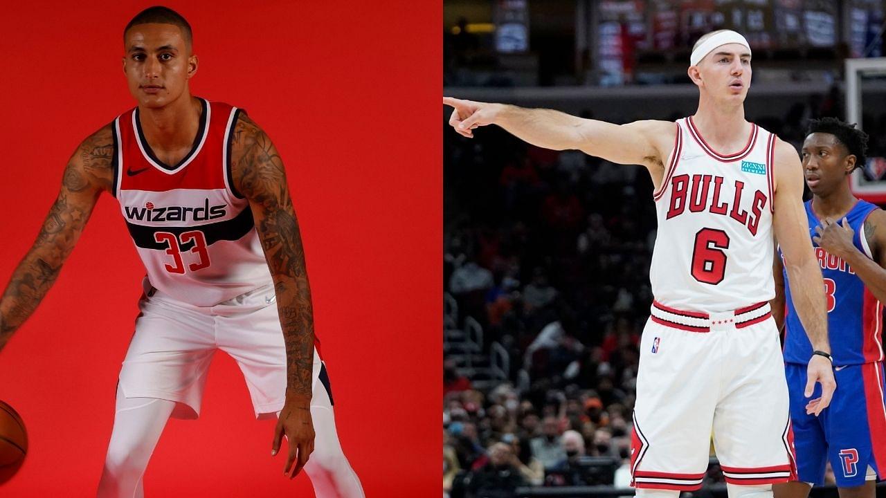 "You really a legend bro": Kyle Kuzma reacts to former Lakers teammate Alex Caruso's MVP chants at the United Center