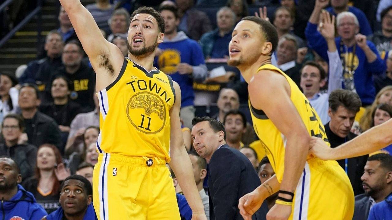"If the Warriors stay healthy, and get Klay Thompson and James Wiseman back, they're our 2022 NBA Champions": Stephen A Smith claims Stephen Curry and co. can go back to the biggest stages this season