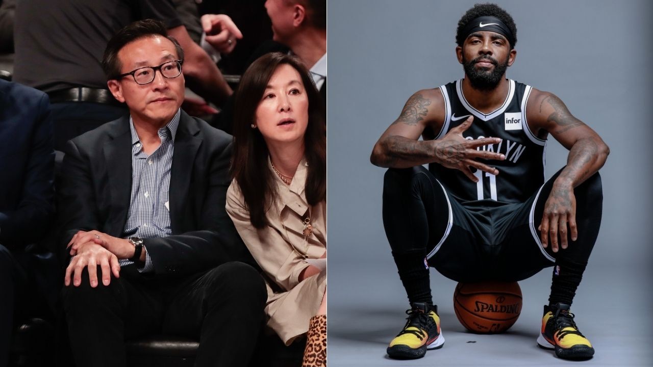 Kyrie Irving and Joe Tsai met at his La Jolla home, the message