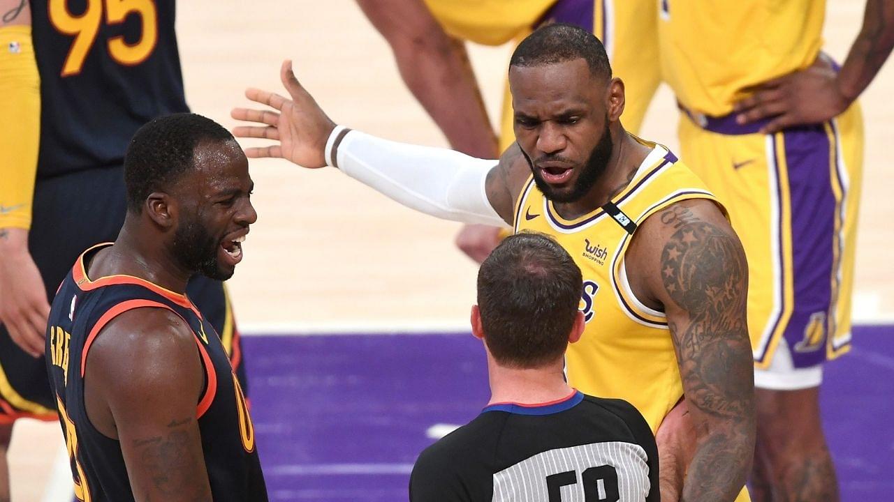 “Couldn’t have said it any better Draymond Green”: LeBron James shows love to the Warriors star following his controversial statement on unvaccinated players