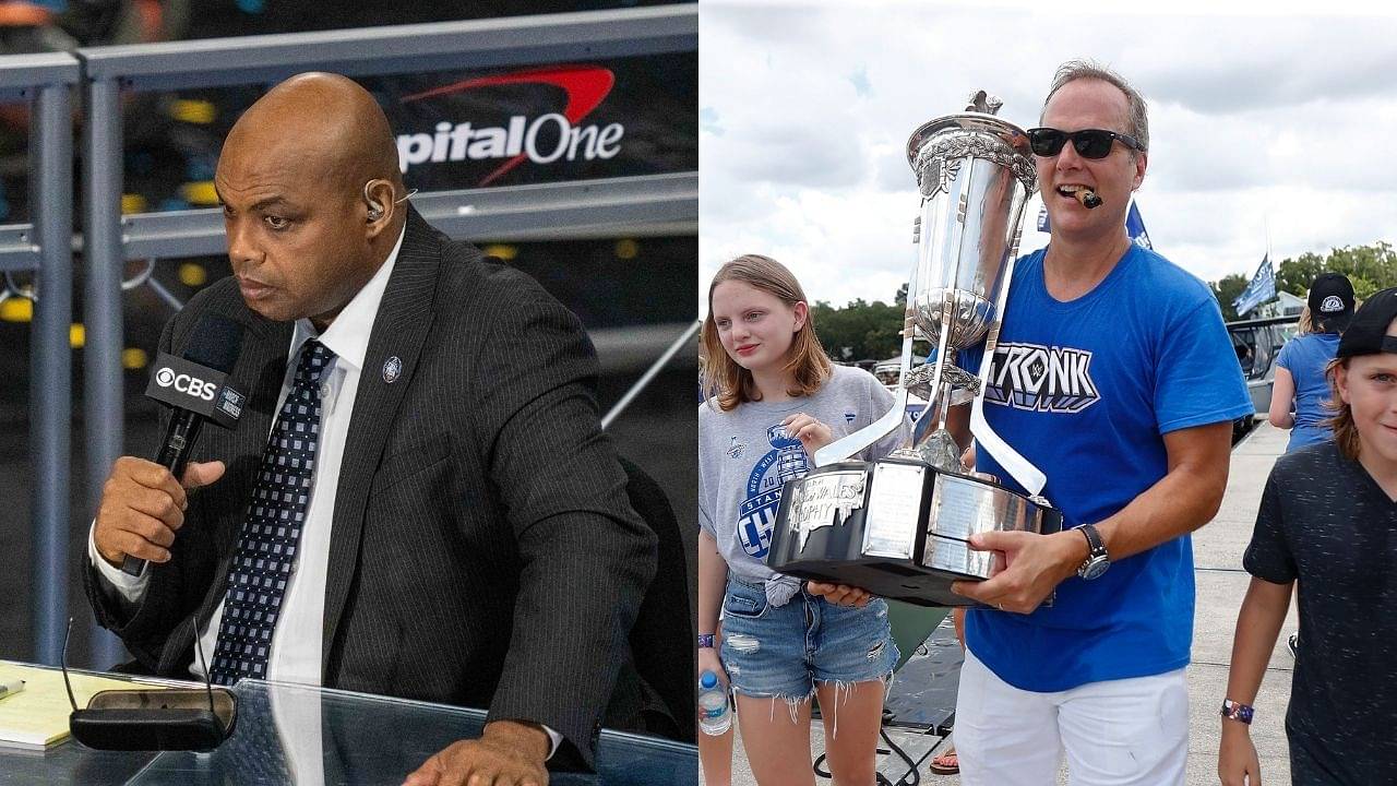 “I had to wrestle Larry Bird and Karl Malone!”: Charles Barkley hilariously belittles ice hockey while arguing about whose golf swing is better with Tampa Bay Lightning HC, Jon Cooper 