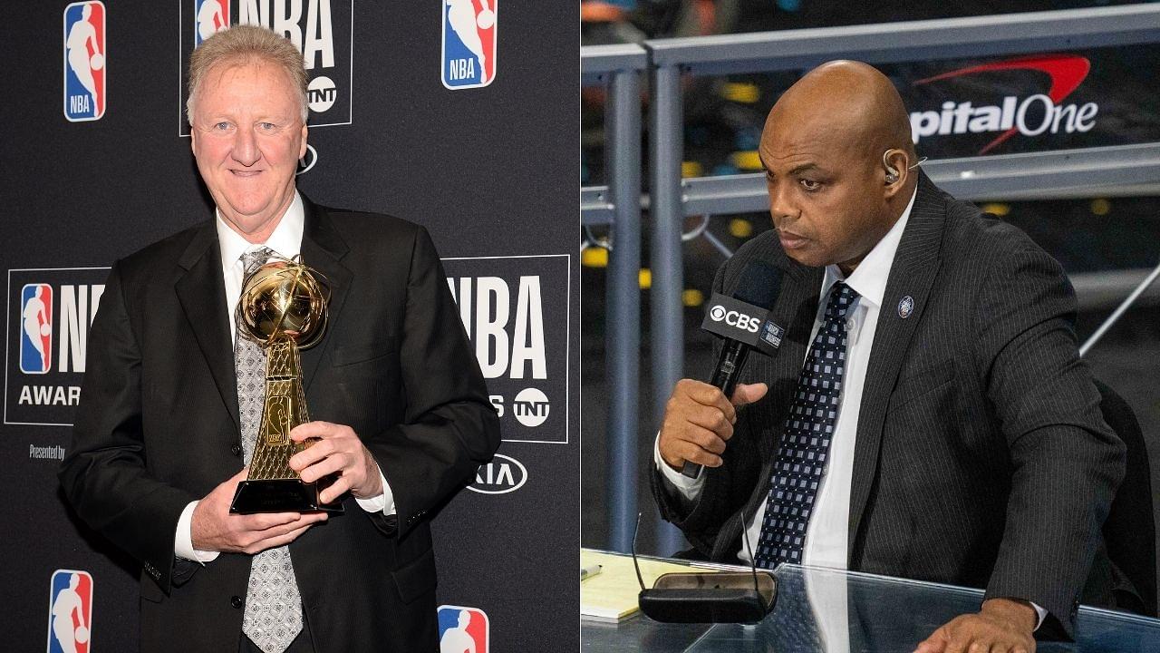 “One thing you don’t wanna do is drink beer with Larry Bird”: Charles Barkley explained how his head hurt for two days drinking beer with the Celtics legend during the 1992 Team USA days